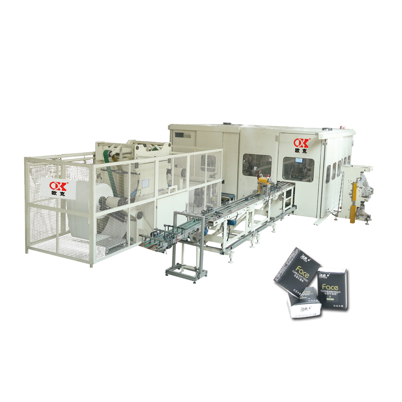 OK-800 型四通道手帕紙全自動(dòng)生產(chǎn)線(xiàn)